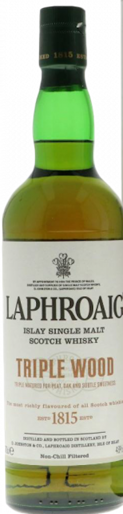 LAPHROAIG TRIPLE WOOD SINGLE MALT SCOTCH
