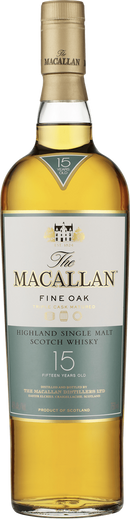 MACALLAN 15 YR SINGLE MALT SCOTCH