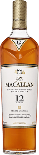 MACALLAN 12 YR SHERRY SINGLE MALT SCOTCH