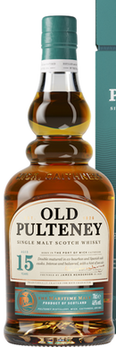 OLD PULTENEY 15 YR SINGLE MALT SCOTCH
