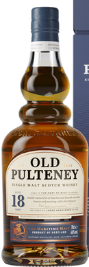 OLD PULTENEY 18 YR SINGLE MALT SCOTCH