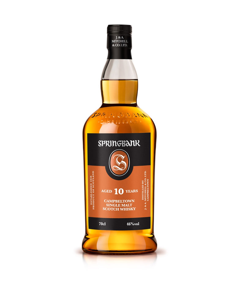 SPRINGBANK 10 YR SINGLE MALT SCOTCH