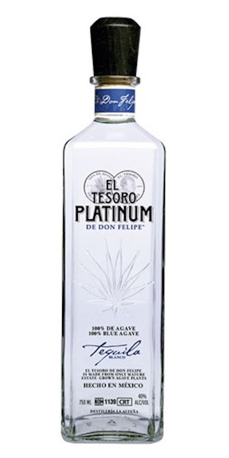 EL TESORO TEQUILA PLATINUM TEQUILA