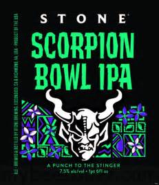 Stone Brewing Scorpion Bowl IPA 22oz