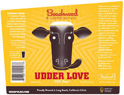 Beachwood Brewing Udder Love 22oz